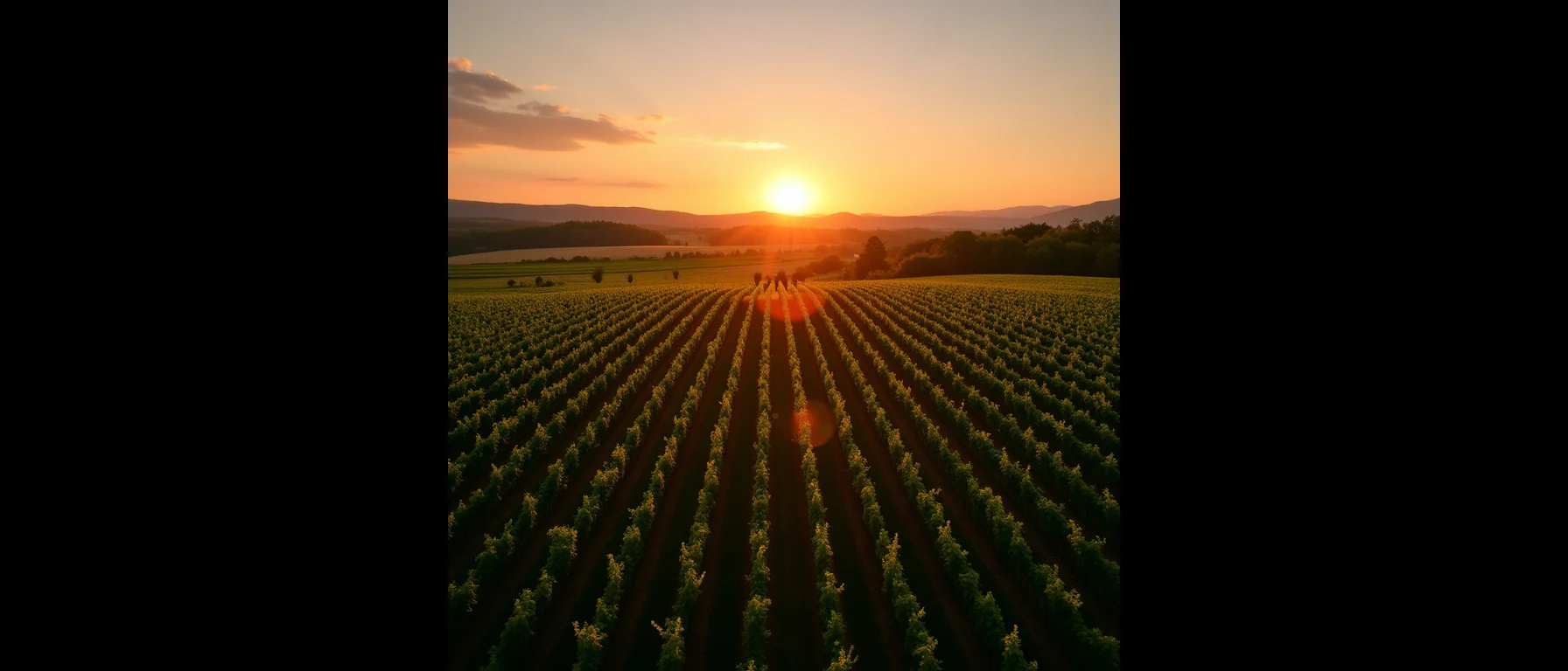 Vignoble panoramique